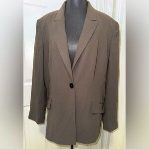 Kasper Chocolate Brown Blazer